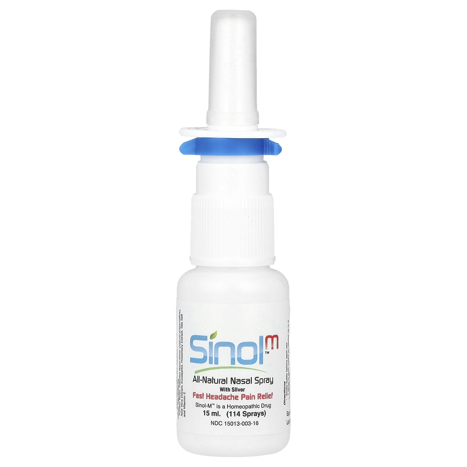 Sinol SinolM All-Natural Назальный спрей Быстрое облегчение головной боли 15 мл All-Natural