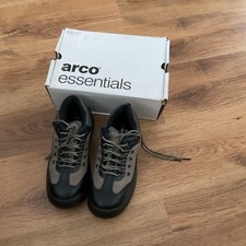 Arco Essentials Safety Trainers - Black & Grey - size 5 /EUR 38 - Steel Toes