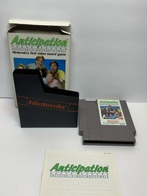 Anticipation NES CIB ~ Nintendo's 1st Video Board Game, Complete in Box w/Manual