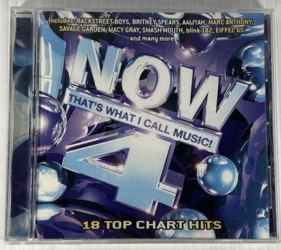 NOW Thats What I Call Music Vol 4 CD 2000 Pop Hits Britney Backstreet Like New