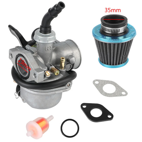 PZ19 Vergaser für 70cc/90cc/110cc ATV Dirt Pit Bike mit 35mm Luftfilter 19mm - Bild 8 von 14