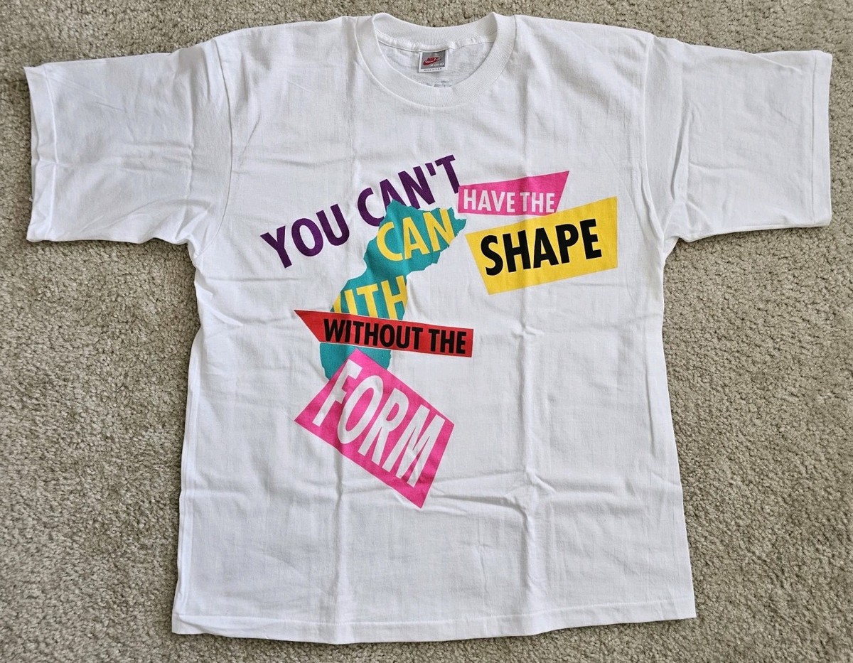 Vintage Nike 1989 / 1990 Side 1 single-stitch t-shirt men's