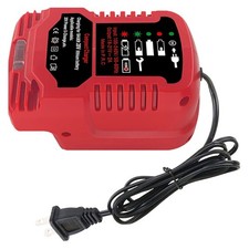 Bauer Battery Charger 20V 2A - Portable Mini Charging Unit with LED Display