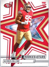 2025 Panini Rookies & Stars #102 Alfred Collins San Francisco 49ers