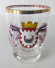 Andenkenglas - Schnapsglas Wappen Kiel , 041125-18