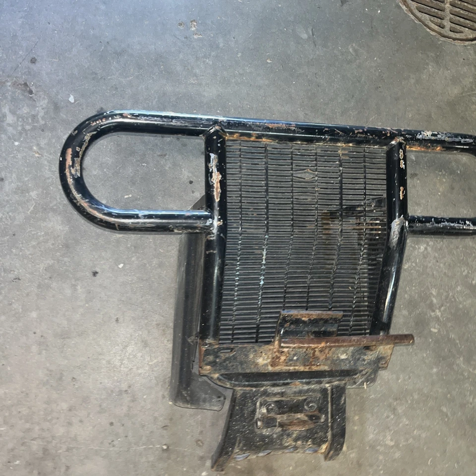 Polaris 400l 4x4 parachoques delantero cepillo protector sportsman 350l 6x6 93 94 96 big boss Foto 3 de 4