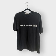 Comme Des Gar ons Shirt Center Logo Tee M Archival 2010s