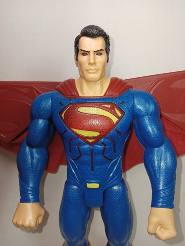 Figura de lujo Batman v Superman Dawn of Justice Heat Vision Superman 12" - Imagen 4 de 7