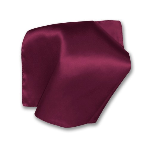 Biagio Men's SILK Dress Vest & NeckTie Solid EGGPLANT PURPLE Neck Tie Set S - Picture 4 of 5