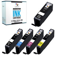 CMYi 5PK 250 251 XL Ink Cartridges for Canon PIXMA MG5422 MG5500 MG5520 MG5522