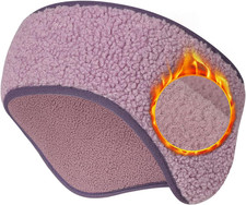 20 F Winter Ear Warmers Headbands - Thermal Ear Muffs for Men Women in Cold Weat