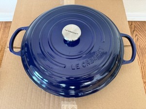 【ほぼ新品】LE CREUSET　マルミット　インディゴブルー　22cm Indigo Le Creuset | eBay
