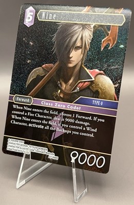 27-086H Nine - Final Fantasy TCG Journey of Discovery - Foil NM