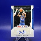 Terquavion Smith 76ers AUTO  Great Significance 2024-25 Panini NBA Hoops