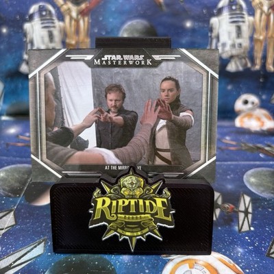Rey Star Wars Topps Masterwork 2024 Behind the Scenes Mirror Cave Rainbow /299