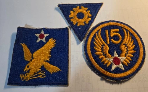 VINTAGE WW2 AIR FORCE PATCHES MILITARY PATCHES