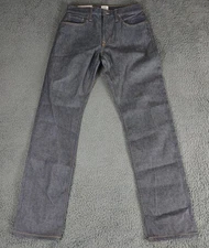 Flint & Tinder Men’s Medium Wash Blue Jeans Straight Fit Size 31x32 NWT