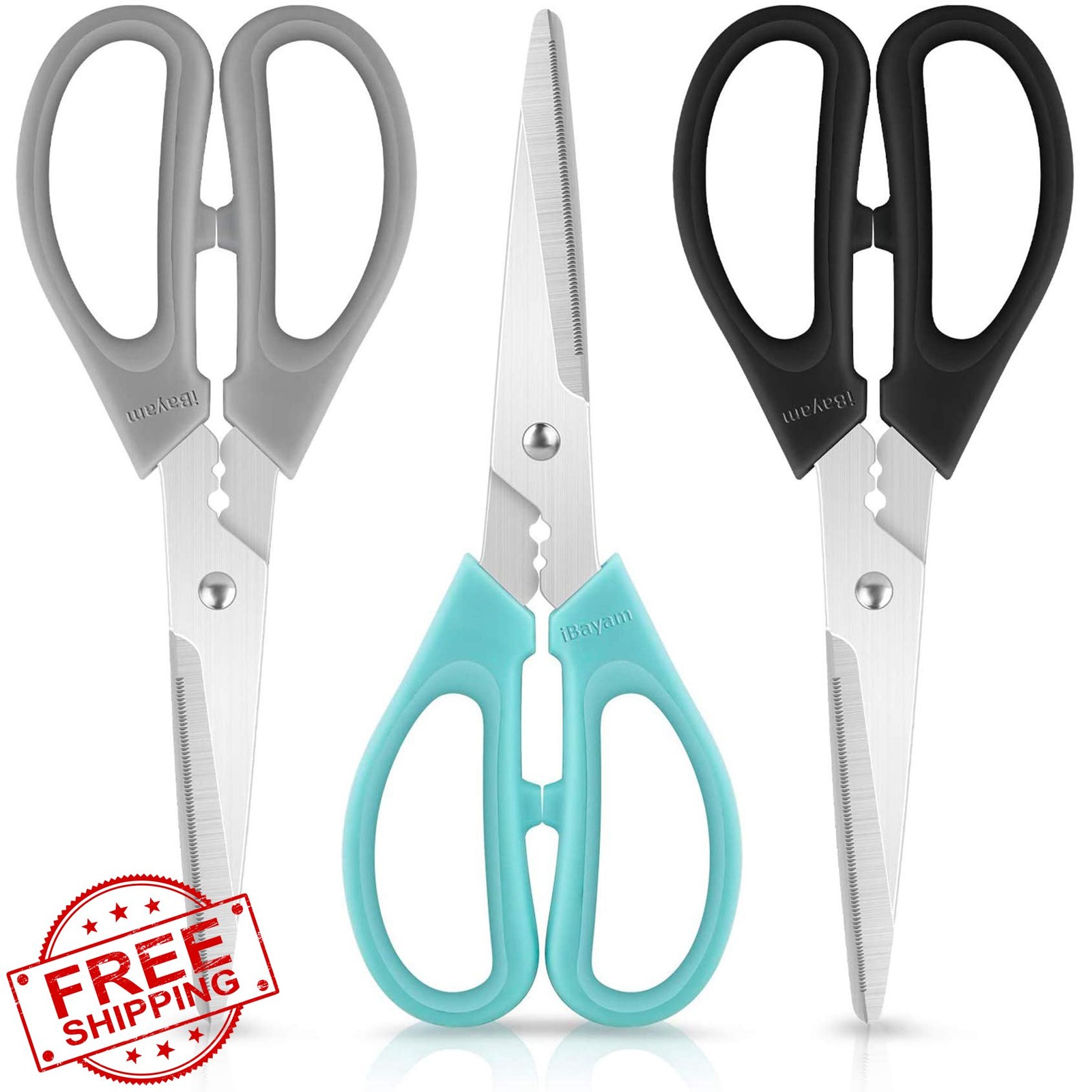 iBayam 8-Inch Kitchen Shears