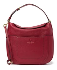 Marc Jacobs Empire City Red Leather Hobo Bag