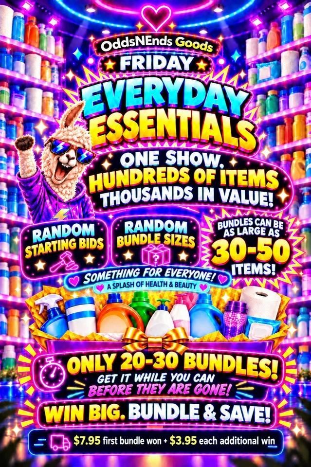 📦 Friday Everyday Essentials | Win Big, Bundle & Save!