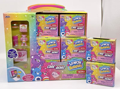 新品未開封保管品【限定販売】HYS BEAR 5 amenities set Lunch Buddies Care Bears Blind Box 2026 Includes 6 Surprises, READ