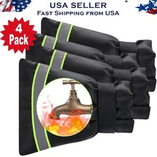 Waterproof Faucet Covers for Winter | NEW! | Insulated Spigot Wrap – 4 Pack