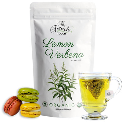 Lemon Verbena Tea ORGANIC | 1.8G X 30 Pyramid Bags | 100% Certified USDA Organic