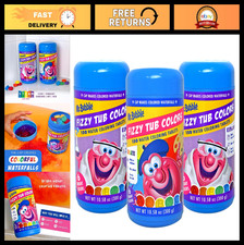 Fizzy Bath Color Tablets - 6 Bright Colors, Fragrance-Free, 450 Total Tablets
