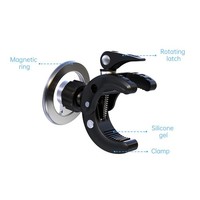 Magnetische Handyhalterung FüR Laufband Und Golfwagen 360 Grad Einstellung