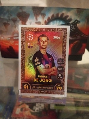 Frankie de Jong | All Action Hero | Topps Match Attax 25/26 | FC Barcelona | 367