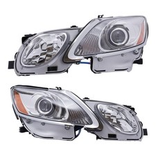 Front HID Headlight Assembly Left+Right Side for 2006-2011 Lexus GS300/GS350