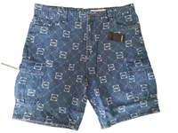 Lidl Kurze Jeans-Short Gr. 42 Damen Hose Blau Lidl Kollektion Mit Lidl Druck