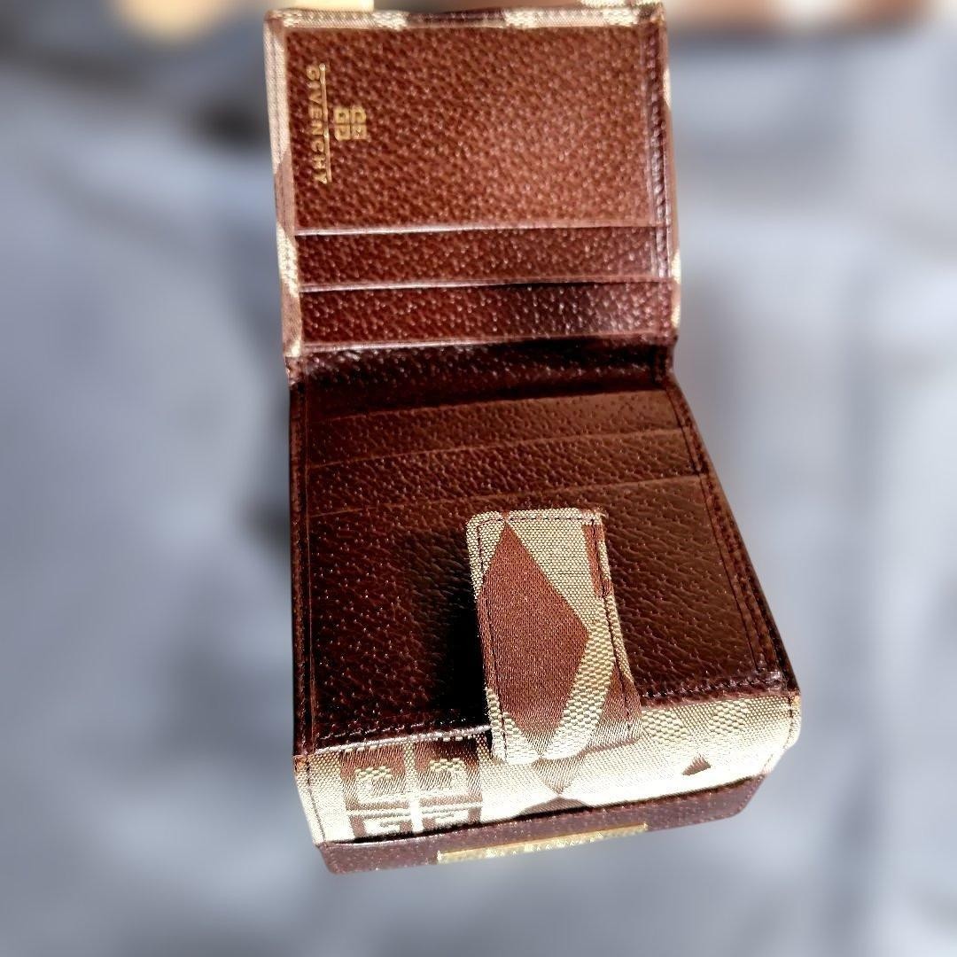 Givenchy Diamond Pattern Canvas Leather Tote Bag … - image 8