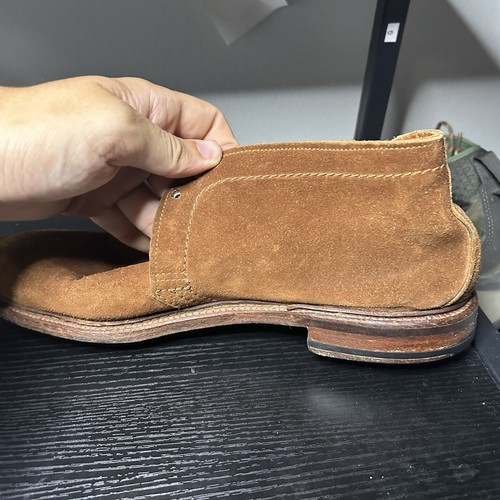 Botas chukka de gamuza marrón Alden para hombre talla 11 - Imagen 7 de 11