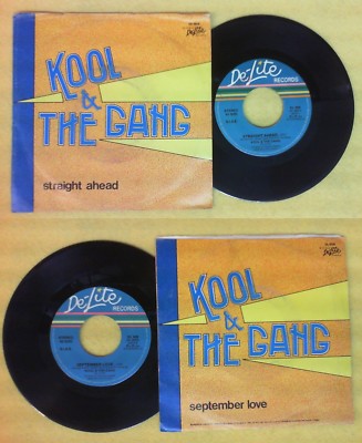 LP 45 7'' KOOL & THE GANG Straight ahead September Love 1984 no cd mc dvd vhs*