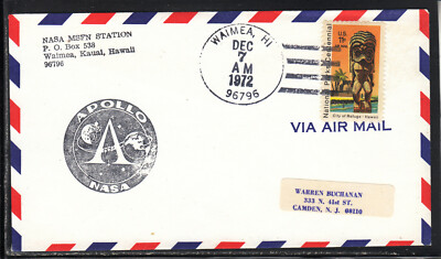 Apollo 17 Tracking NASA MSFN Station, Waimea 07.12.72