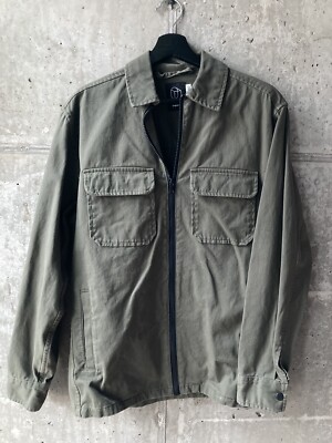 Men s Original Use Jacket Size XS Green Full Zip Pockets 