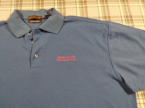DriWay Private Collection Mens Short Sleeve Collared Polo Shirt Justice 4 ALS XL - Picture 6 of 8