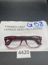 Ray-Ban Eyeglasses Kids RB 1528 3583 Burgundy Full Rim Women 48 16 130 g58