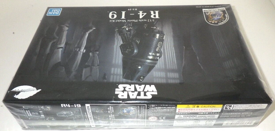 BANDAI SPIRITS Star Wars R4-I9 1/12 scale plastic model kit From Japan Rare New - Image 4 of 4