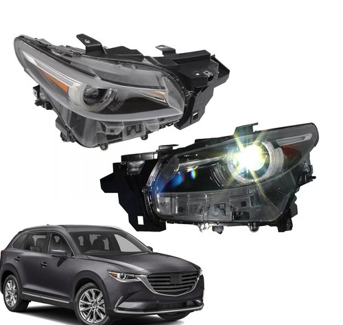 Headlight Headlamp For Mazda CX-9 2016-2023 W/ AFS Full LED Adaptive LH & RH - Picture 2 of 12