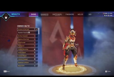 Apex Legends 4 Heirlooms read Description 