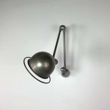 Lampada Da Parete JIELDE Vintage Industriale Strippata E Lucidata A 2 Bracci