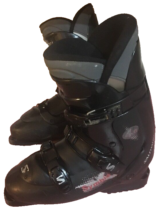 Salomon 4.0 Symbio Scarponi da Sci Discesa Nero 29.0 Rari Vintage Spedizioni N 24h