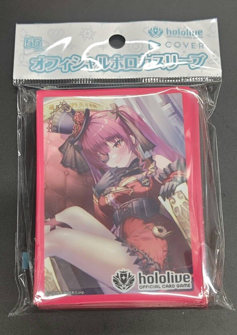 Hololive OFFICIAL CARD GAME Sleeve Houshou Marine 55pcs. | eBay