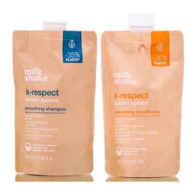 Milk Shake K-Respect Smoothing Shampoo & Conditioner 8.45 oz / 250 ml