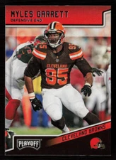 2018 Panini Playoff #49 Myles Garrett Cleveland Browns Football Card