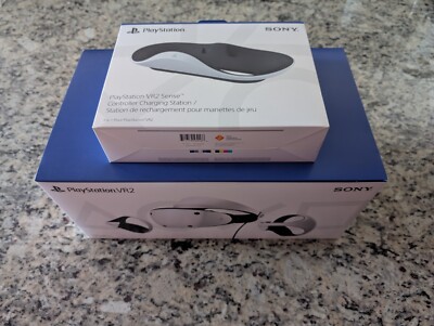 Sony PlayStation PS VR2 & Controller Charging Station - New & Sealed!