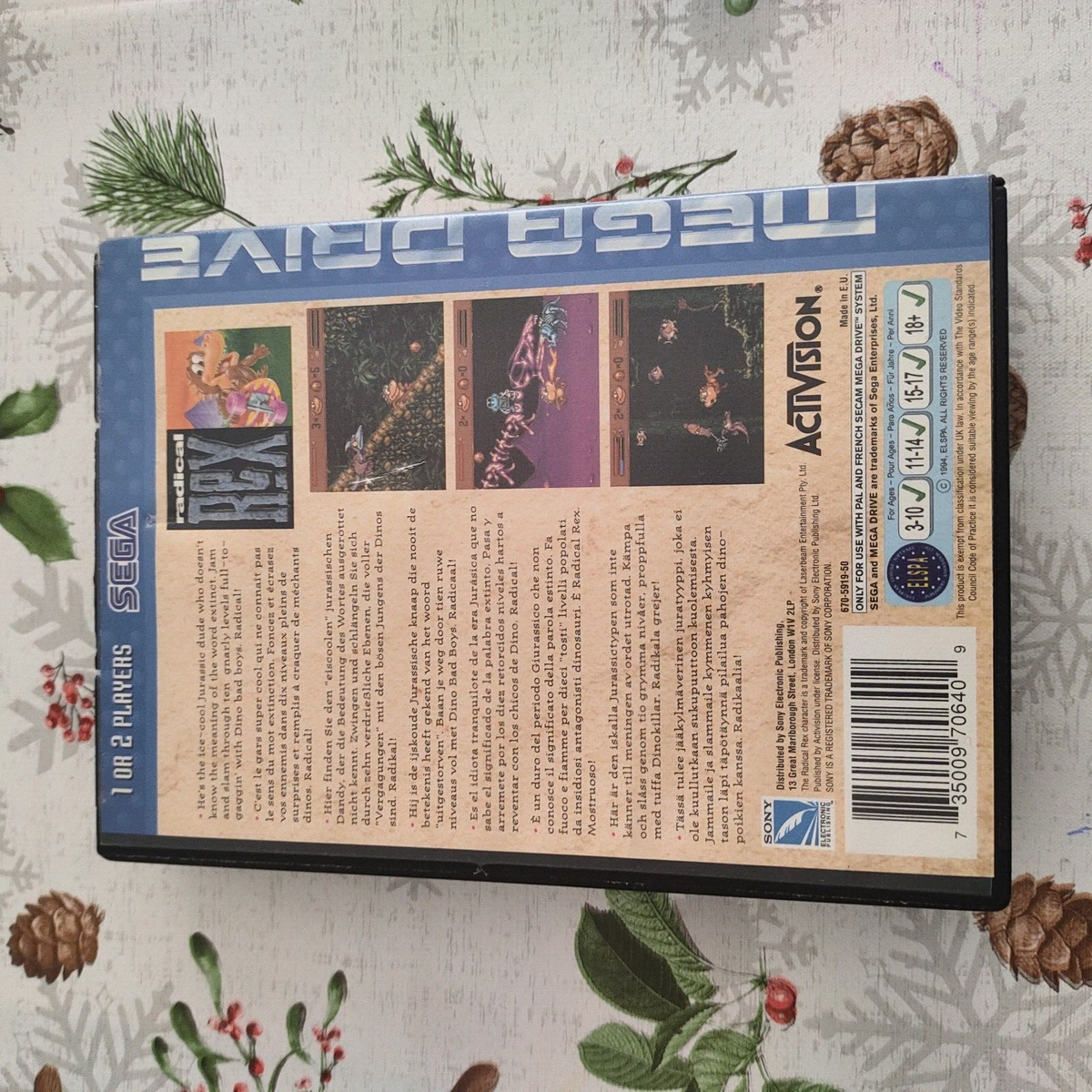 Radical Rex - SEGA Megadrive Mega Drive - Cartouche Seule