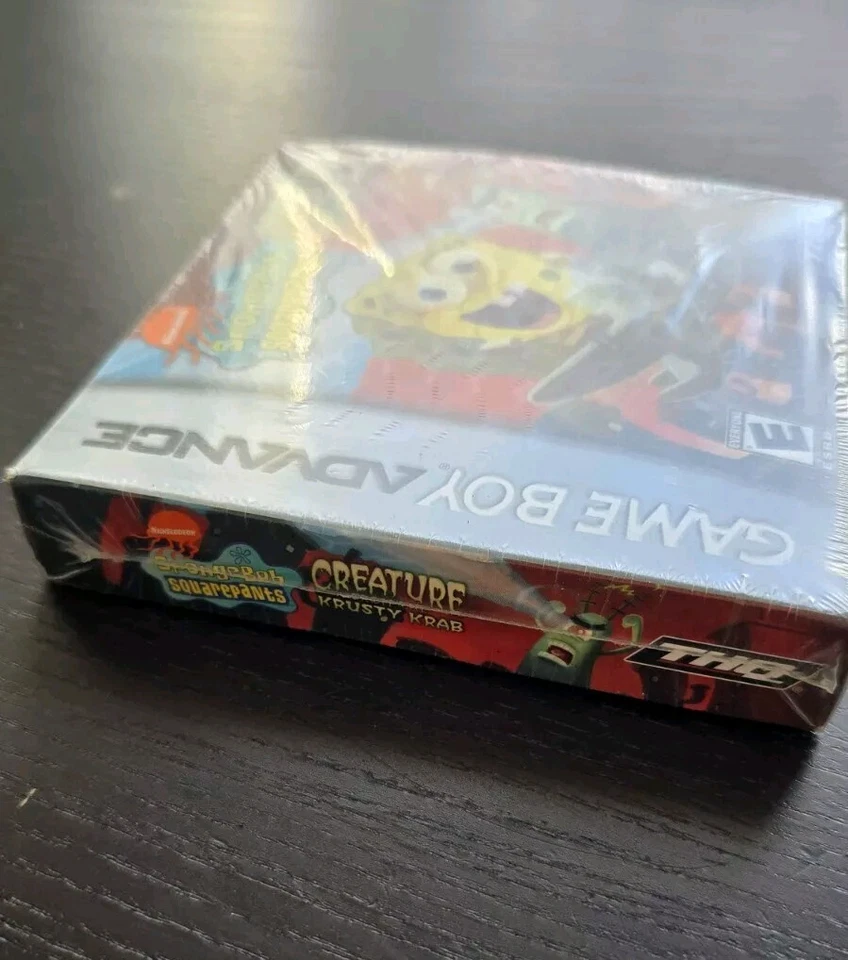 Game Boy : Spongebob. Crushed Box Sealed  - Image 4 of 4